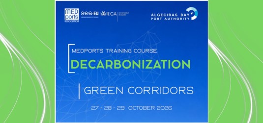 MedPorts Training Course: Decarbonization and Green Corridors
